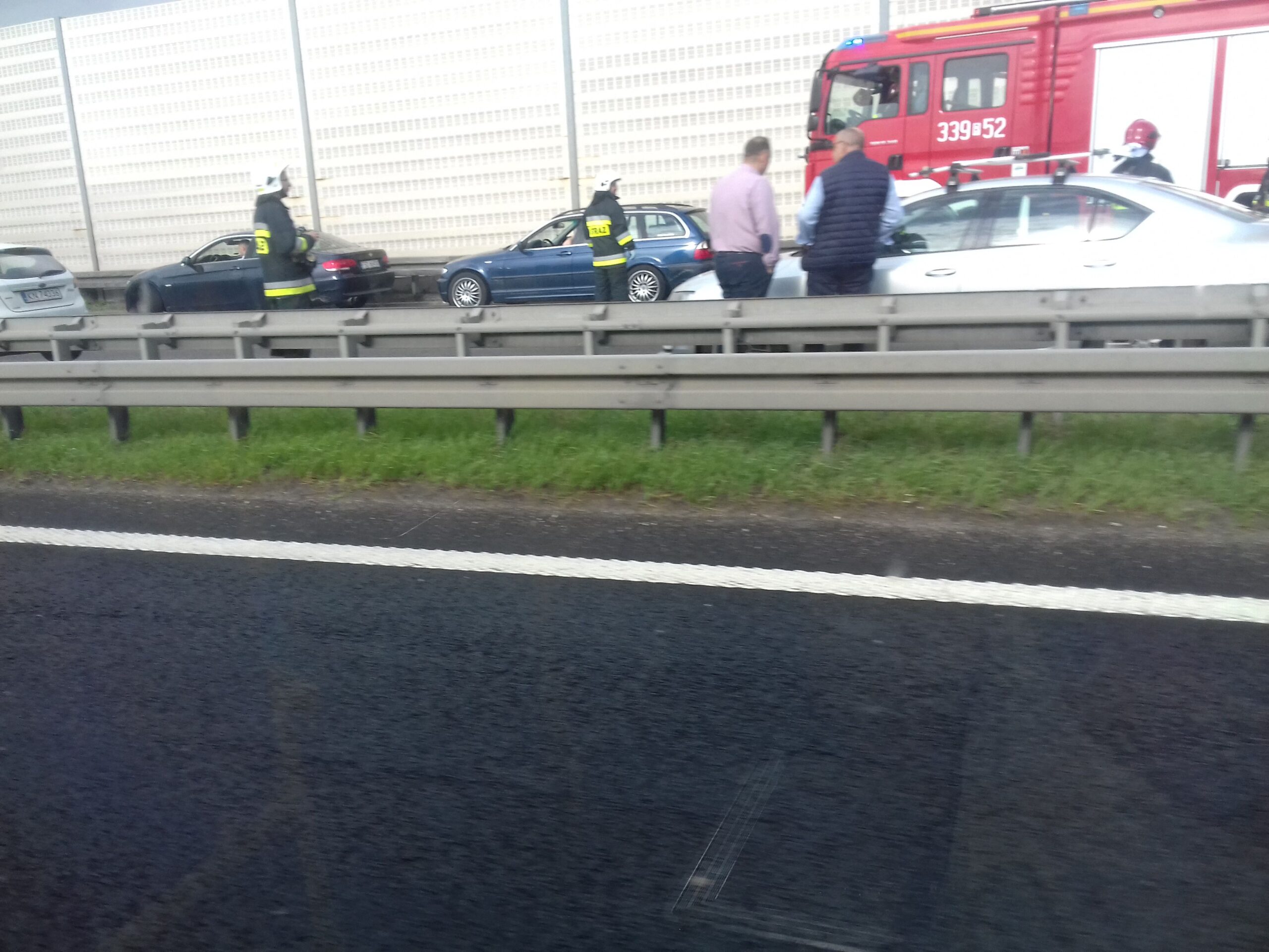 Wypadek na S11, trasa katowicka w kierunku Poznania zablokowana!