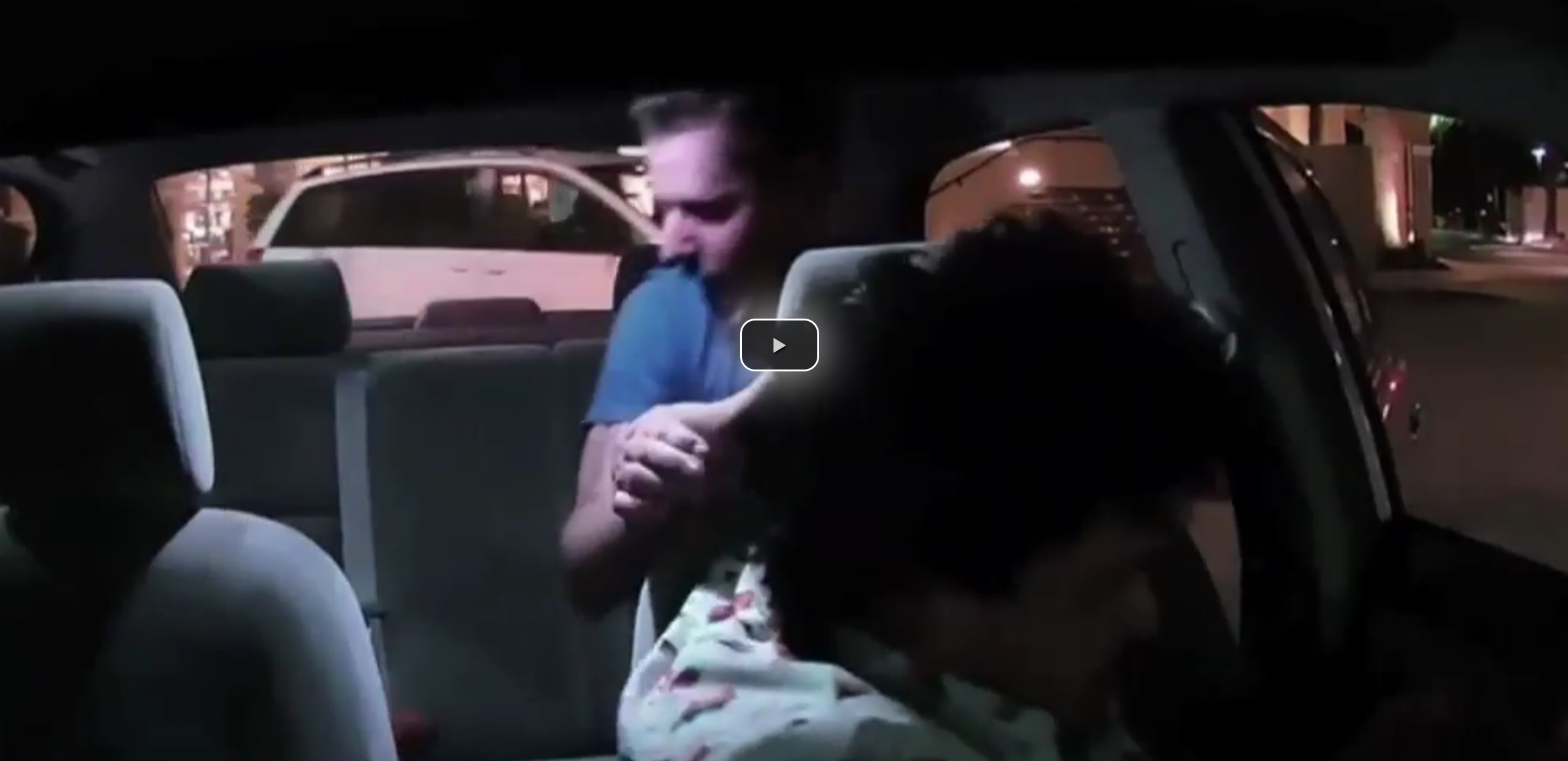 Atak na taksówkrza w oku kamery. Pijany pasażer potraktowany gazem pieprzowym