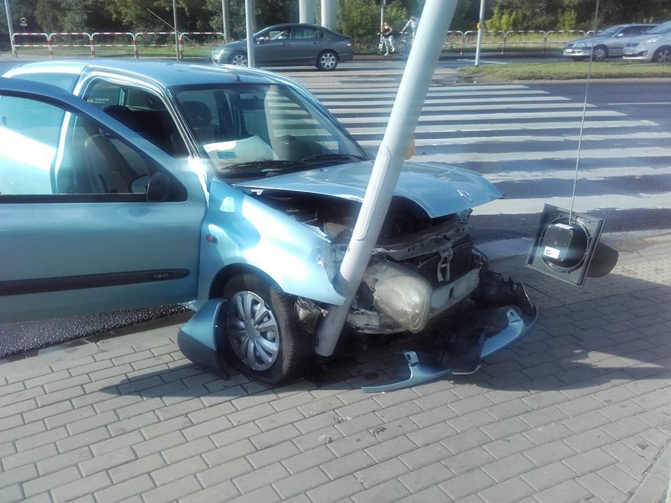 Wypadek w Swarzędzu na skrzyżowaniu ulic Poznańska i Kirkora
