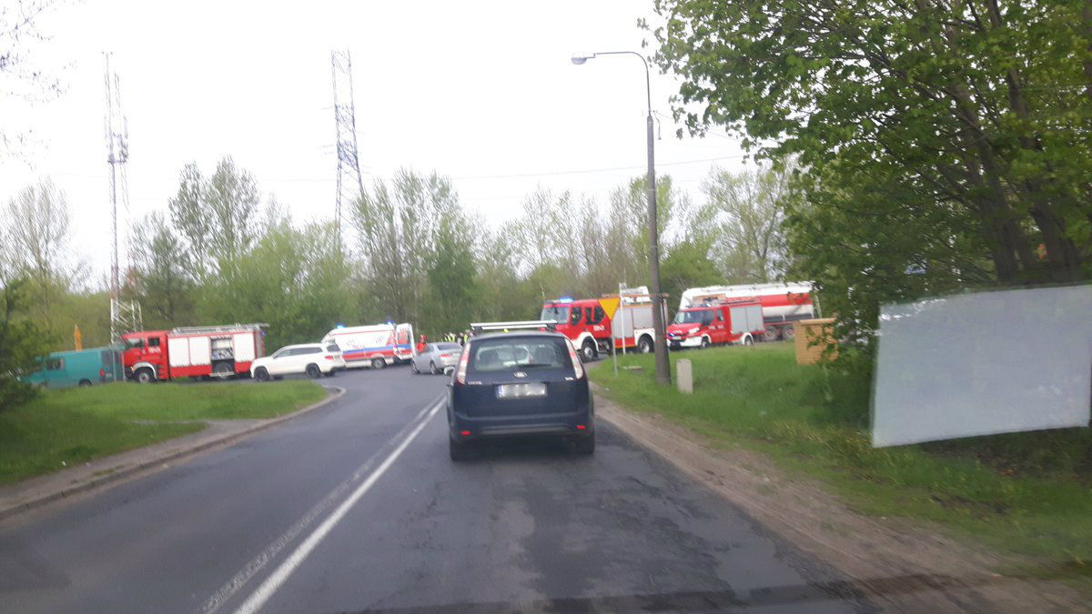 Zderzenie trzech samochodów na dojeździe do Poznania, bardzo duże korki! (Aktualizacja)