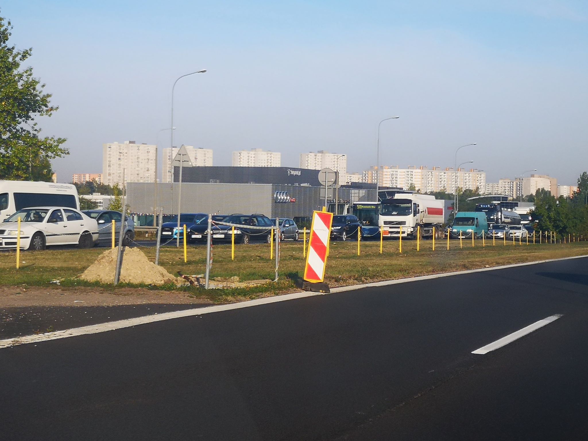 Wypadek na wiadukcie Franowo, utrudnienia w kierunku autostrady A2