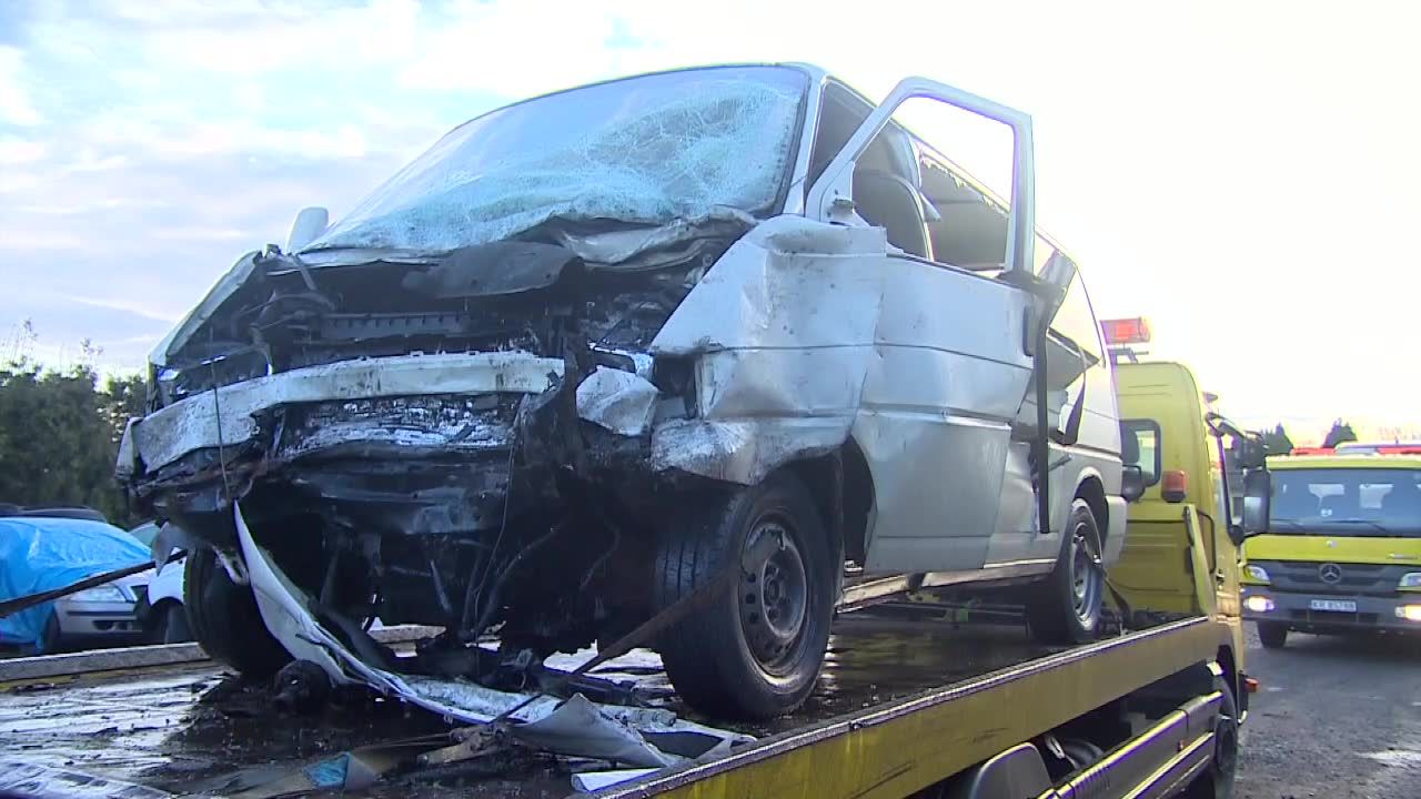Ośmiu obywateli Ukrainy rannych w wypadku