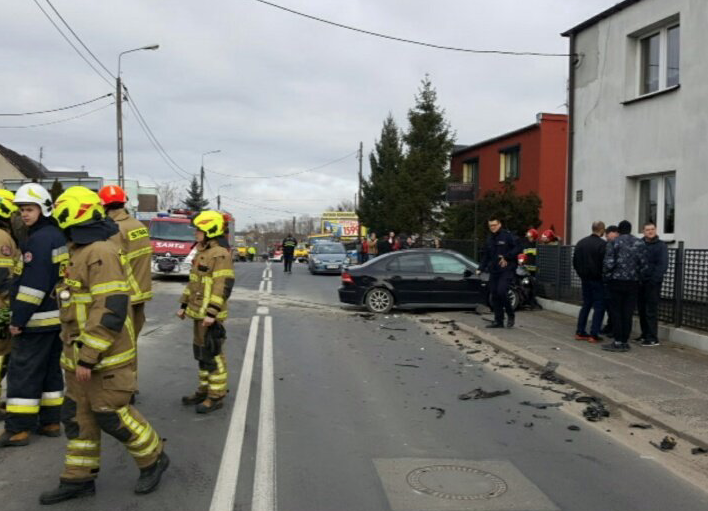 Wypadek w Luboniu