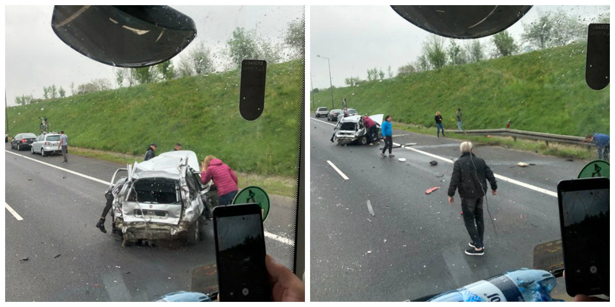 Poważny wypadek na autostradzie A2! Dwie osoby nie żyją, droga zablokowana (Aktualizacja)