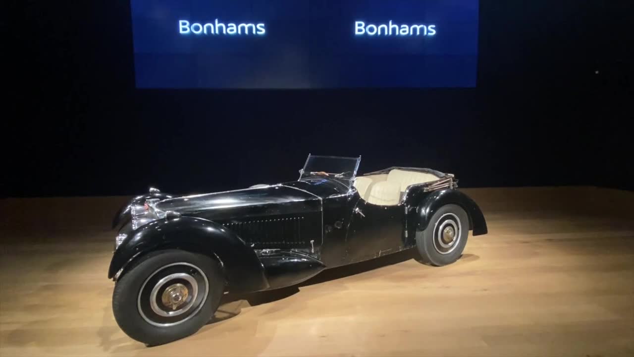 Wyjątkowa gratka dla fanów motoryzacji. Na aukcji w Londynie wystawiono Bugatti Type 57S z 1937 roku.