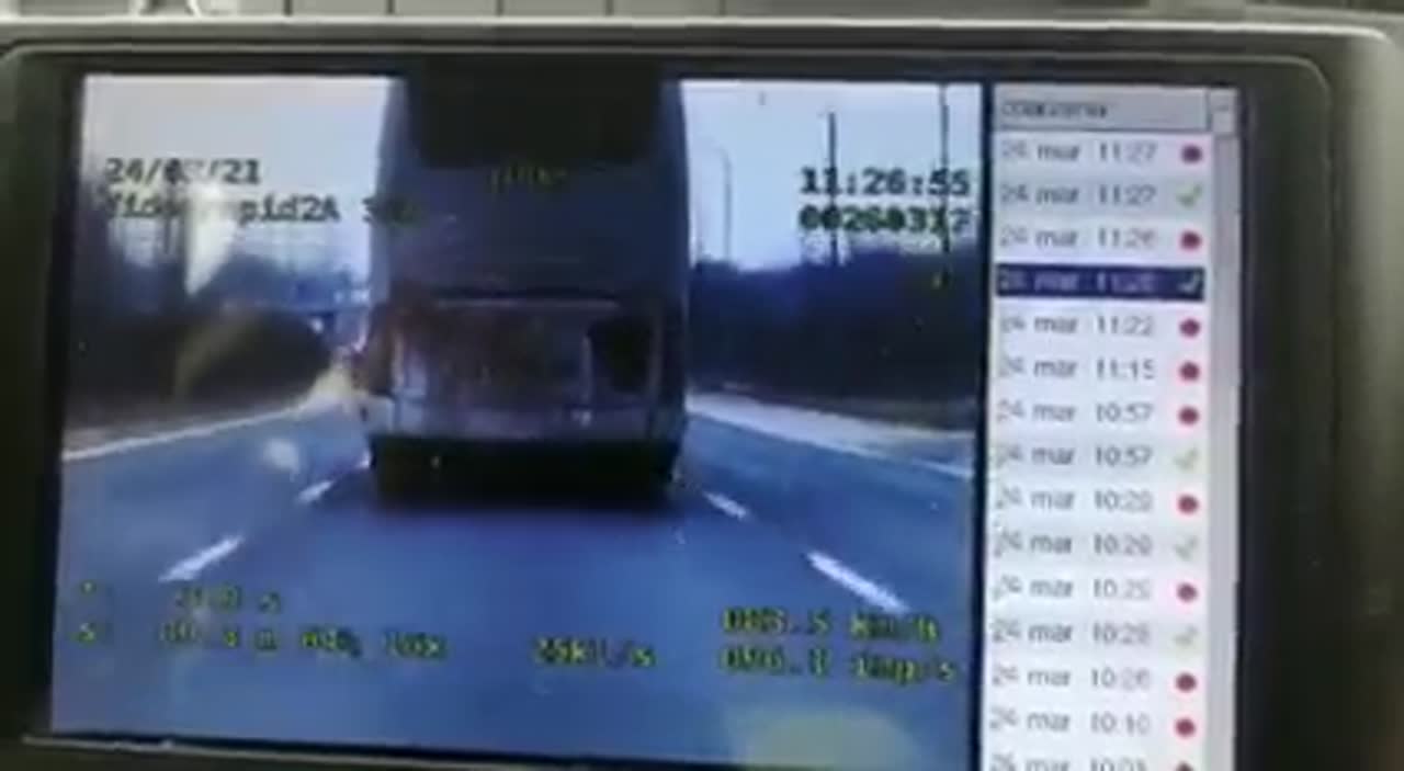 Prowadząc autobus z pasażerami przekroczył dozwoloną prędkość o kilkadziesiąt km/h
