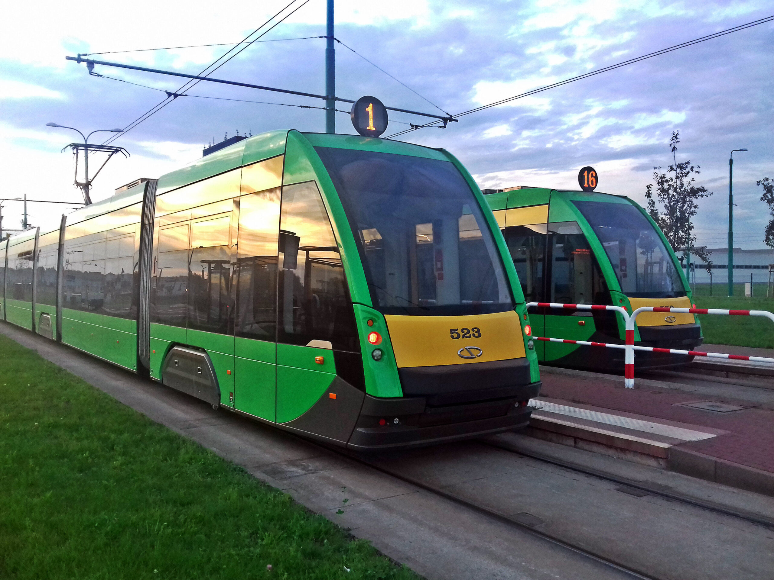 Poznań z najszybciej jadącymi tramwajami w Polsce