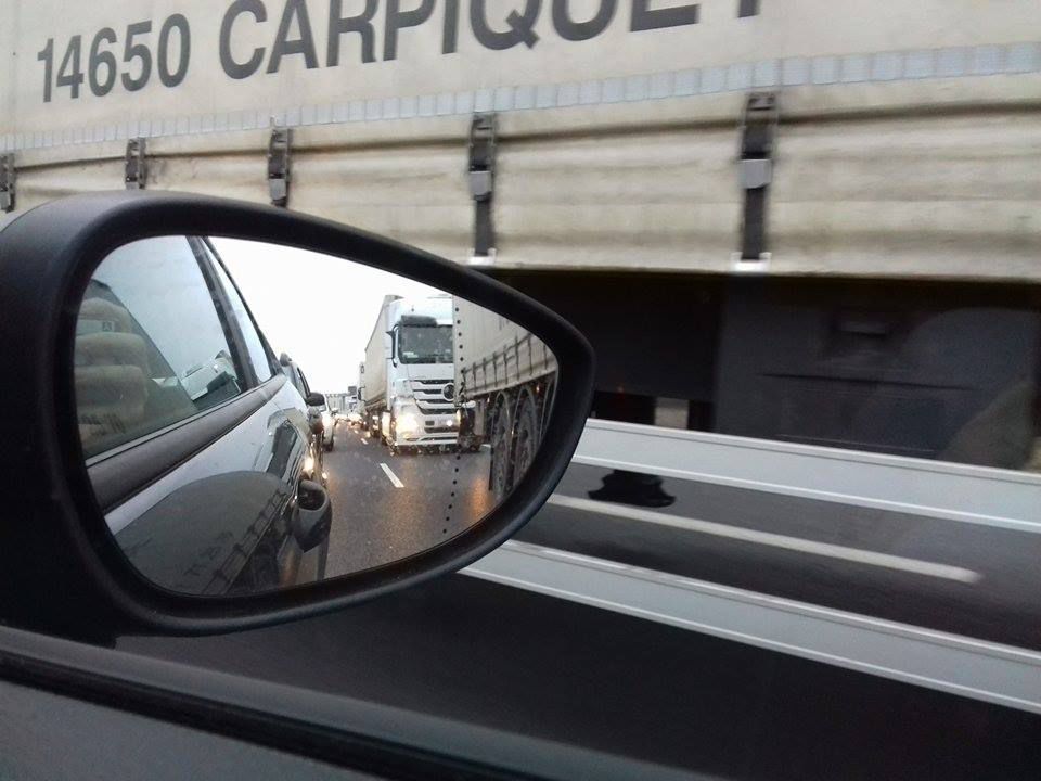 Awaria ciężarówki na poznańskim odcinku autostrady A2, utrudnienia w ruchu