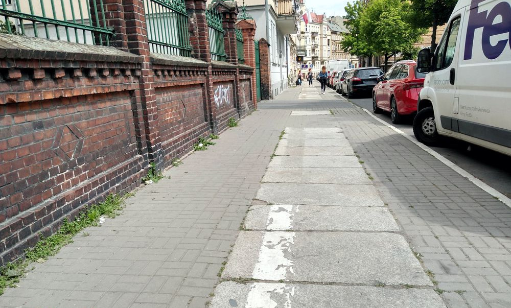 Chodnik na ul. Łąkowej będzie wyremontowany za pieniądze ze Strefy Płatnego Parkowania