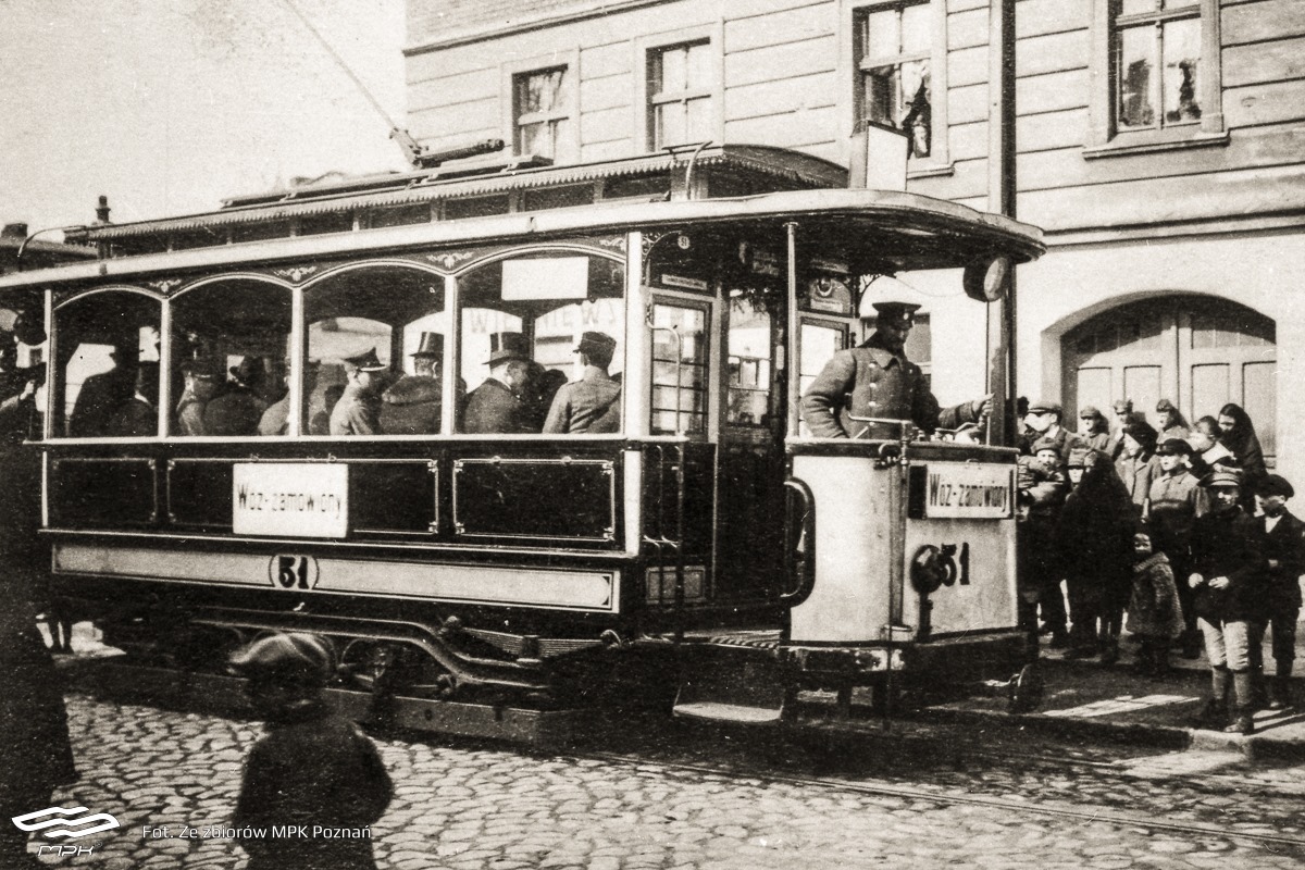 123 lata temu uruchomiono pierwsze tramwaje elektryczne w Poznaniu