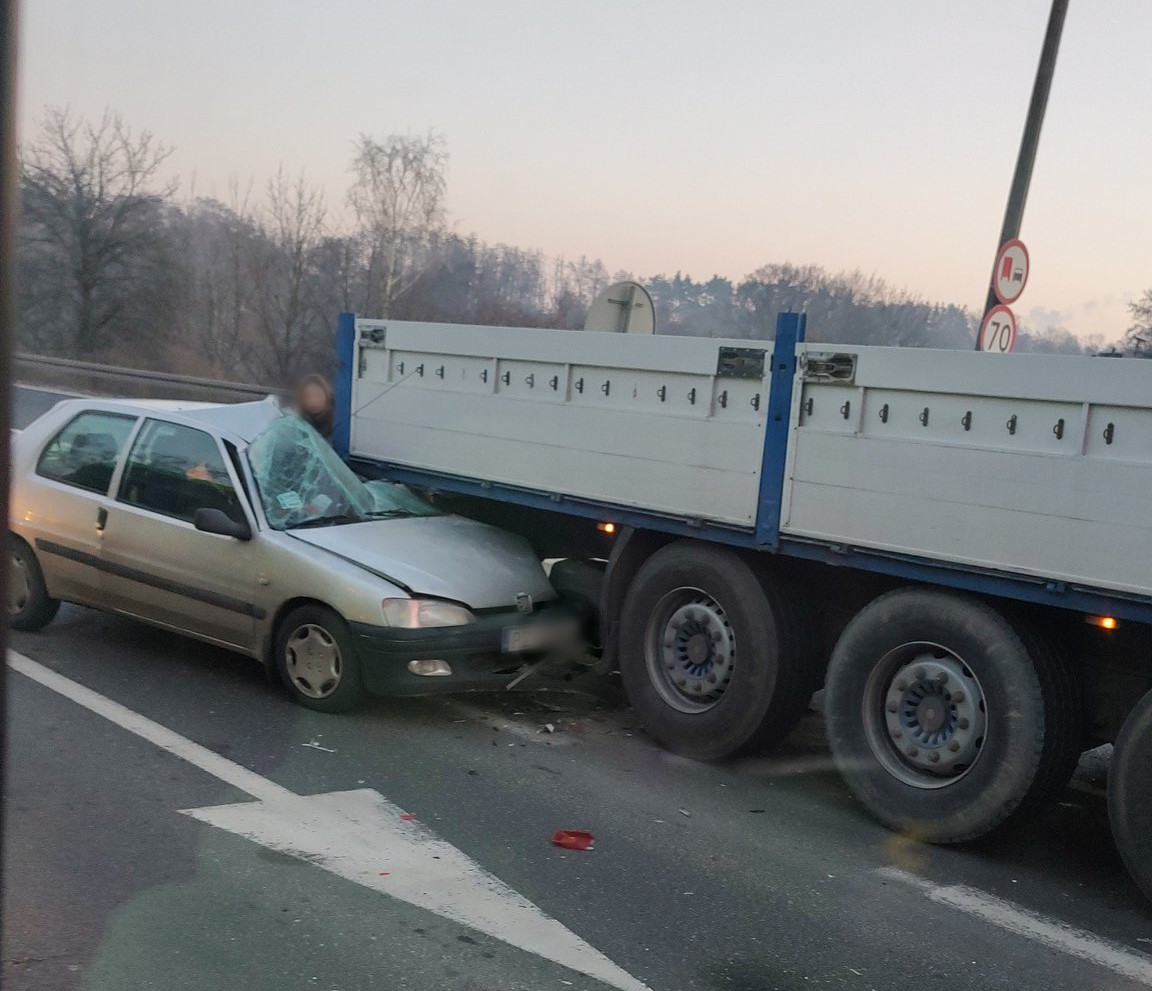 Wypadek na skrzyżowaniu ul. Bałtyckiej i Gnieźnieńskiej