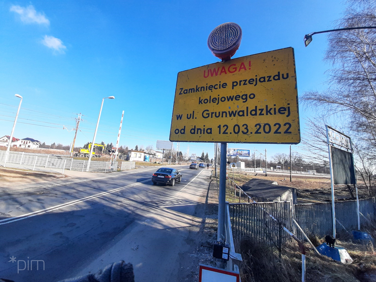 Od jutra przejazd kolejowy na ul. Grunwaldzkiej będzie zamknięty