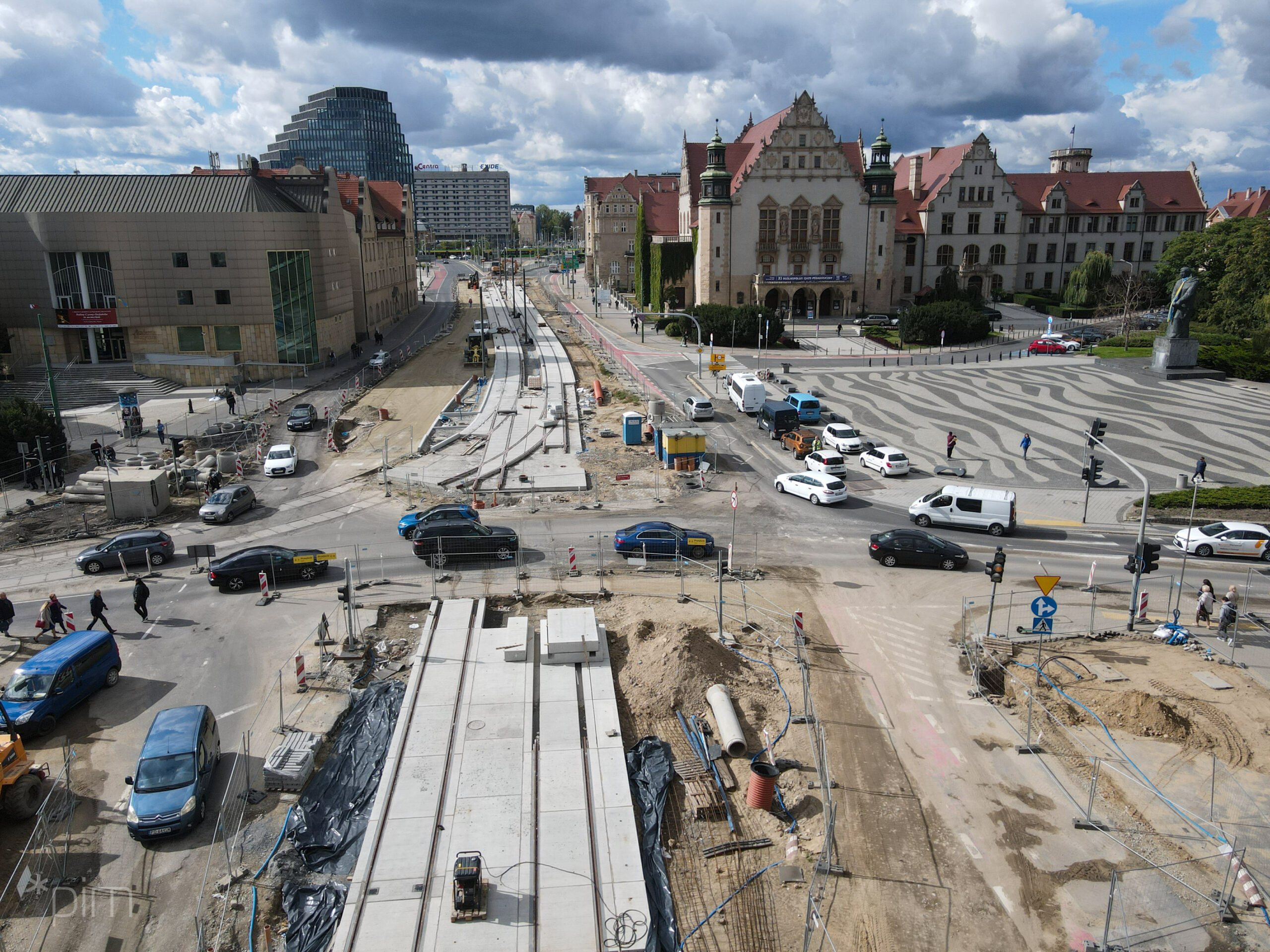 Prace na ul. św. Marcin mają zakończyć się do połowy 2023 roku. Jak wygląda plac budowy?