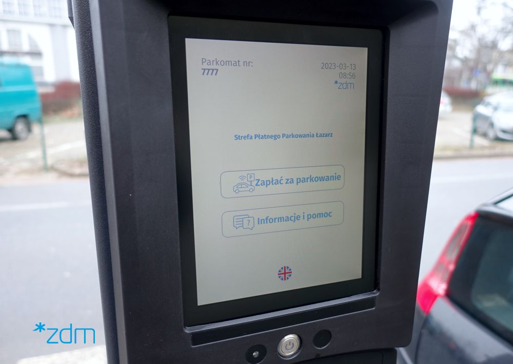 Zbliżeniowo i bez drukowania potwierdzeń – ZDM testuje nowy parkomat