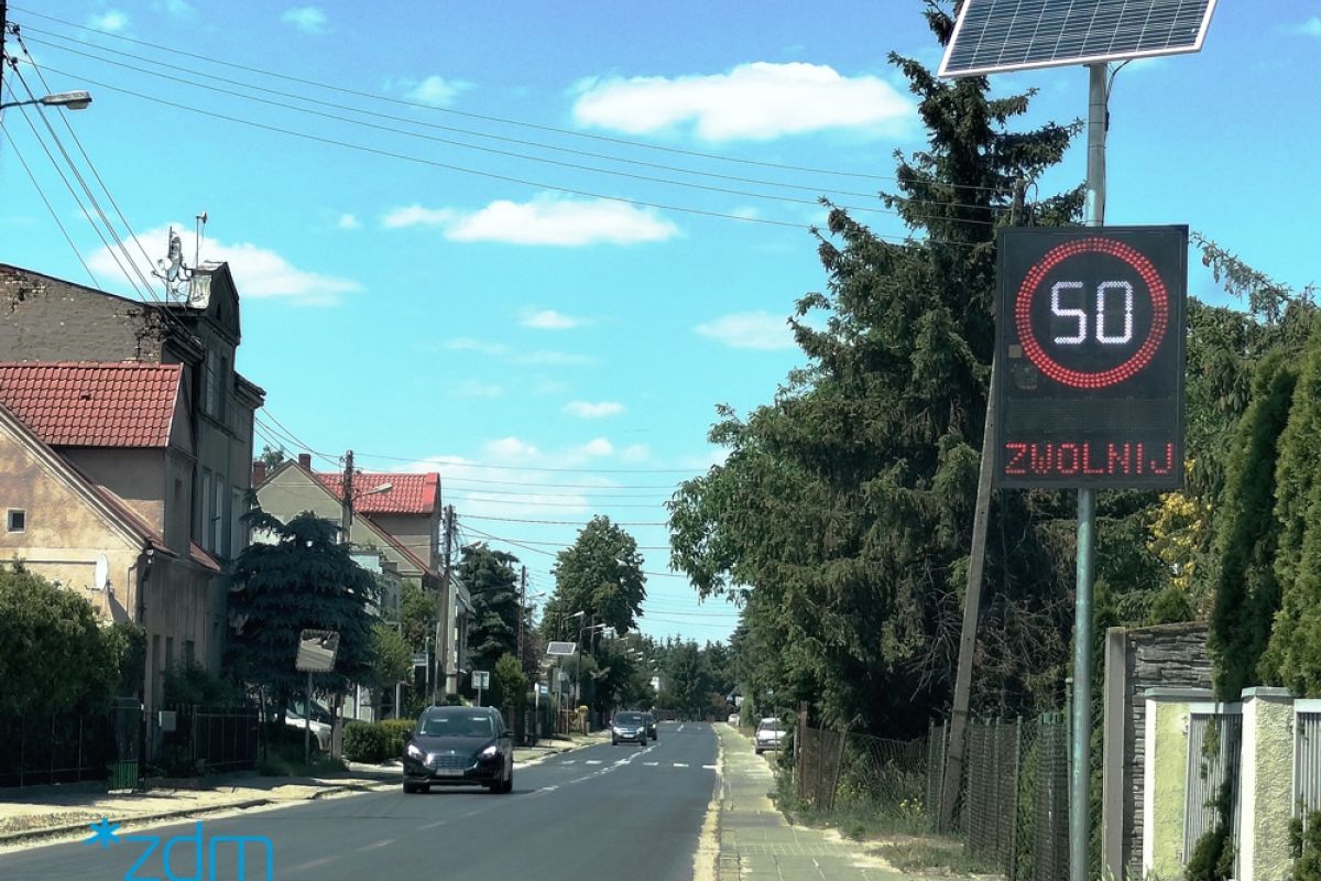 Nowe radary z wyświetlaczem prędkości w Poznaniu