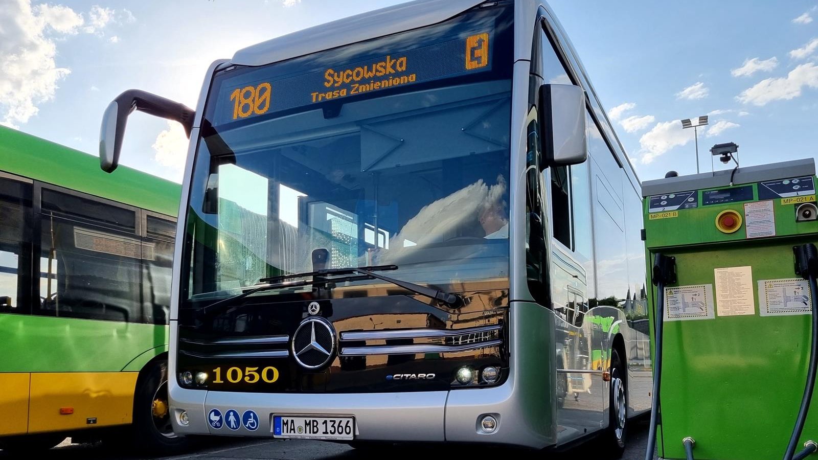 MPK Poznań testuje nowy autobus elektryczny