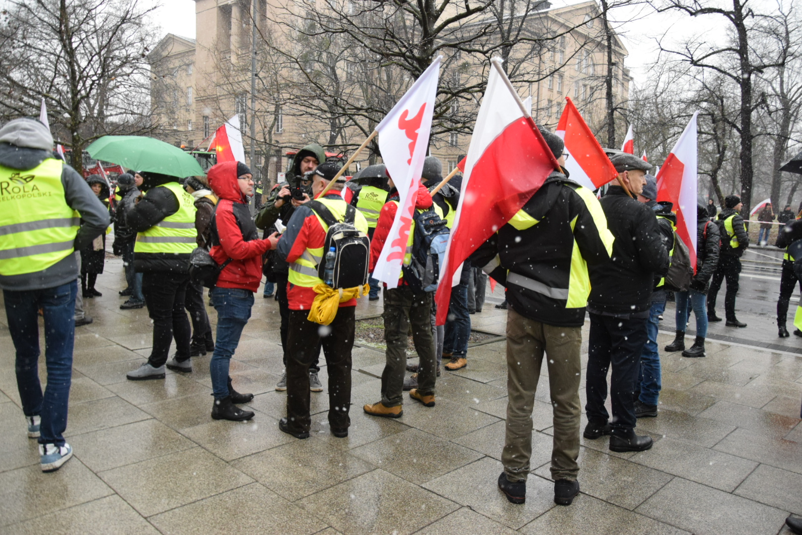 Protest rolników i myśliwych jednak także w centrum Poznania! Utrudnienia na poznańskich ulicach!