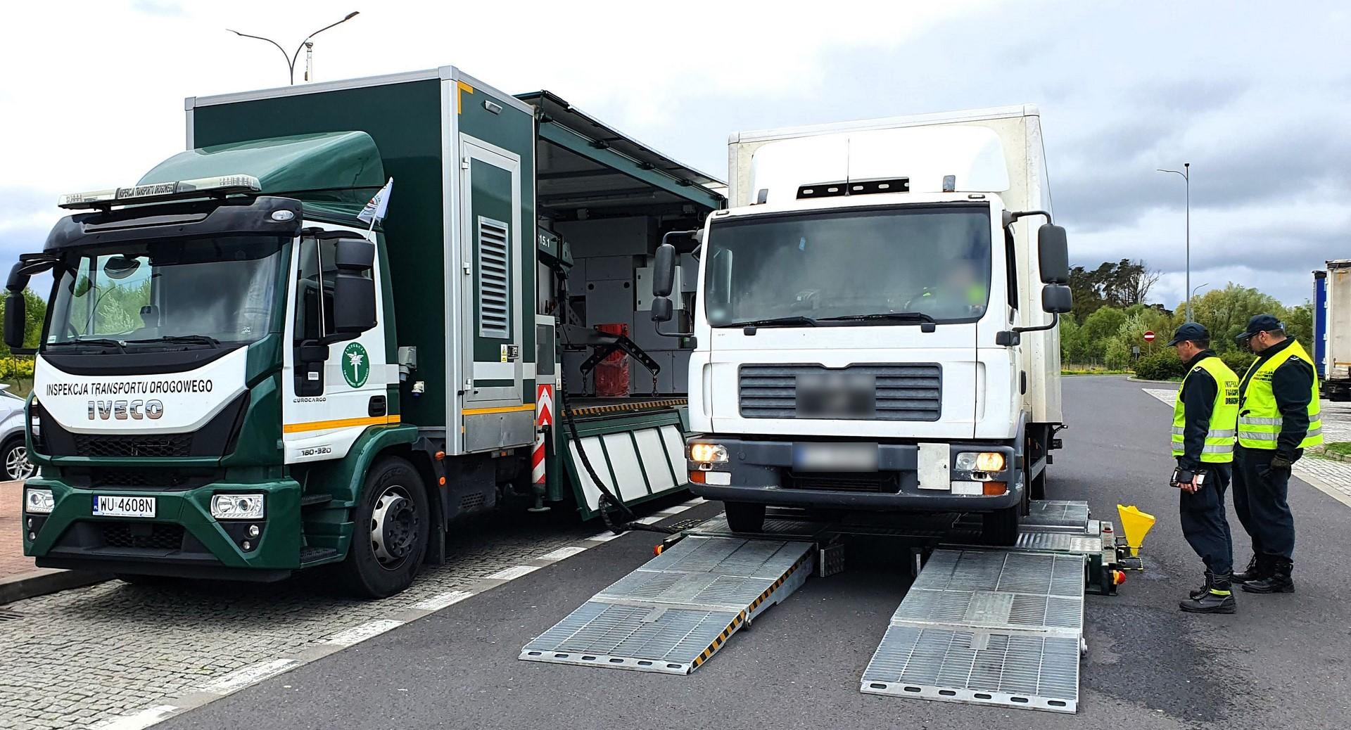 Liczne naruszenia przepisów w kontrolowanych ciężarówkach na S5