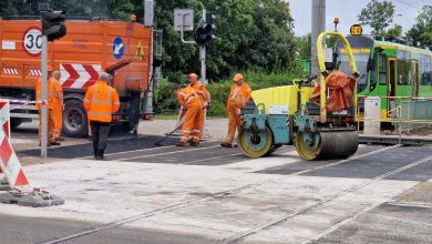 Koniec zwężenia przy rondzie Starołęka – wraca stała organizacja ruchu